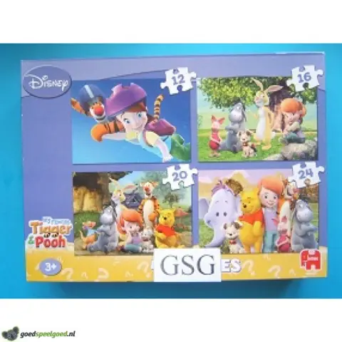 My friends Tigger &amp; Pooh 12 st + 16 st + 20 + 24 st nr.