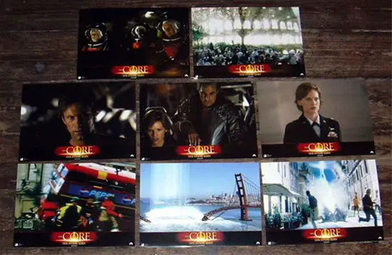 THE CORE filmfotoset.