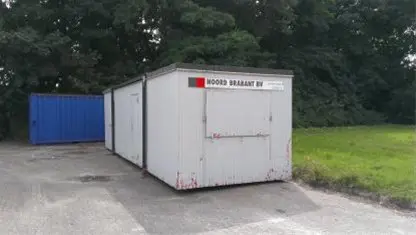 10x3m keukenblok en toilet