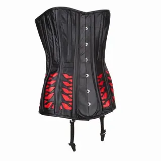 Echt leren corset model 07 in xs t/m 6xl