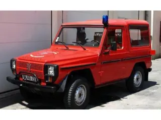 Mercedes-Benz G-klasse Peugeot P4 Civiele cabrio uitvoering Super zeldzaam "Pompiers"