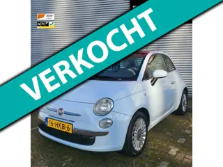 Fiat 500 1.2 Lounge 1e Eigenaar NAP Open dak!