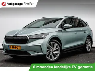 Škoda Enyaq iV 60 SOH 92% Trekhaak/ Stoelverwarming/ Cruise control/ DAB+/ Carplay/ 19" Lmv