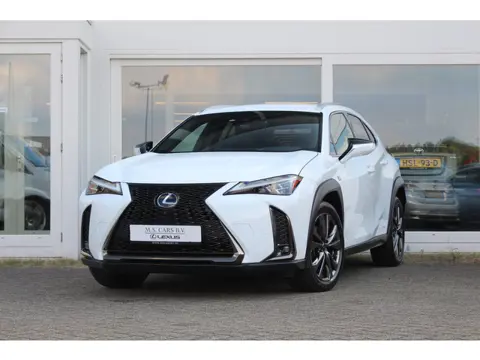Lexus UX 250h Hybride AWD F-Sport Premium I Wit Metallic I Mark Lev. I Head up I 360-camera I Applec