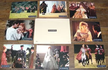 ELIZABETH lobbycard set.