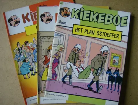 Kiekeboe strips adv. 771
