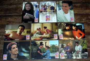 BOYS, GIRLS and A KISS lobbycard set.