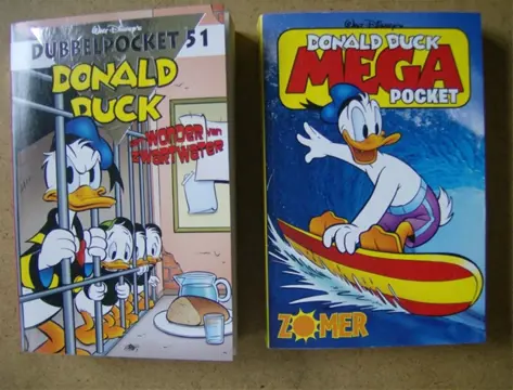 Donald duck zomer en dubbelpocket adv. 1023