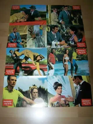 DR. NO lobbycard set.