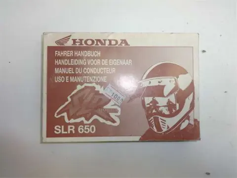 INSTRUCTIEBOEKJE Honda Overige Honda 1960 - 2021