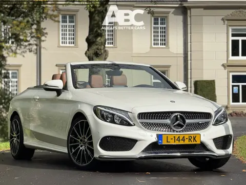 Mercedes-Benz C-Klasse Cabrio 200 Prestige AMG Diamond White