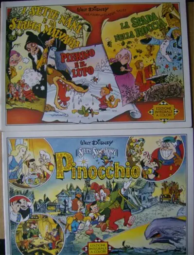 Silly symphony italiaans disney adv. 1197