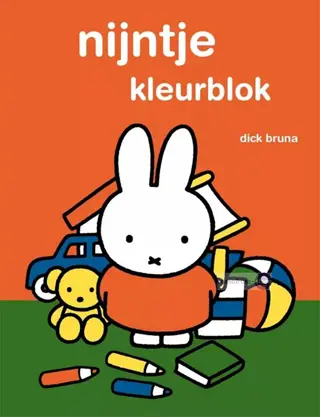 Dick Bruna ~ Nijntje kleurblok