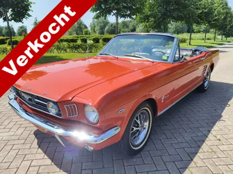 Ford Mustang CONVERTIBLE C CODE NL KENTEKEN (bj 1966)