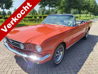 Ford Mustang CONVERTIBLE C CODE NL KENTEKEN (bj 1966)