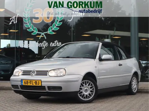 Volkswagen Golf Cabriolet 2.0 Highline / Airco / Nieuwe Kap / Leder / Stuurbekr Meeneemprijs