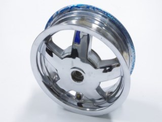 Achterwiel/velg vespa lxv/lx/s50 chroom 2eh