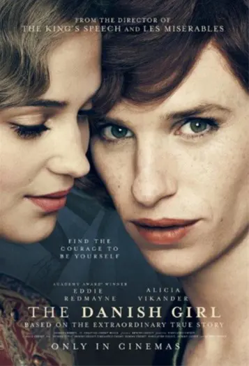THE DANISH GIRL filmposter.