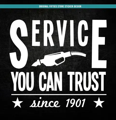 Sticker Service You Can Trust : Wit (Groot)