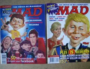 Mad magazine 2 adv 1413
