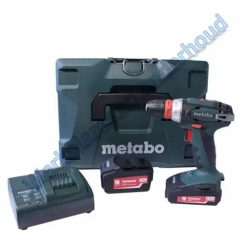 Metabo BS18 Quick Accuboormachine met Led bouwlamp