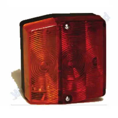 Aspock Minipoint achterlicht vierkant links rechts