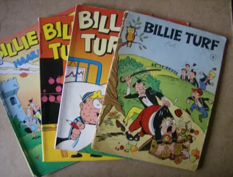 Billie turf stripboeken adv 1650