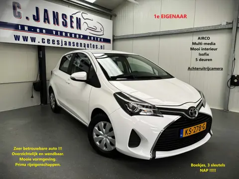 Toyota Yaris 1.0 VVT-i Aspiration 1e eigenaar! KEURIGE AUTO !!