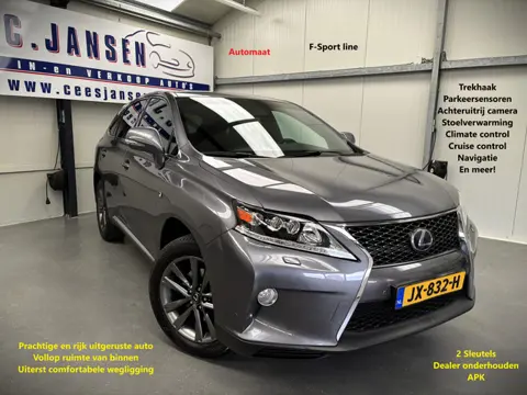 Lexus RX 450h 4WD F-Sport Line Luxe