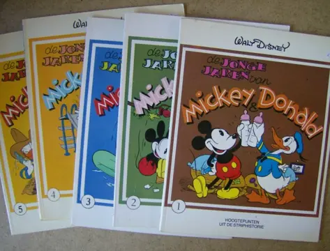 Jonge jaren mickey en donald adv 1756