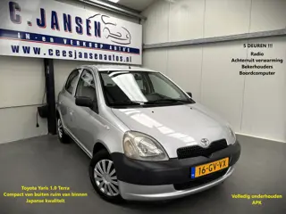 Toyota Yaris 1.0-16V VVT-i Terra MOOI !!!