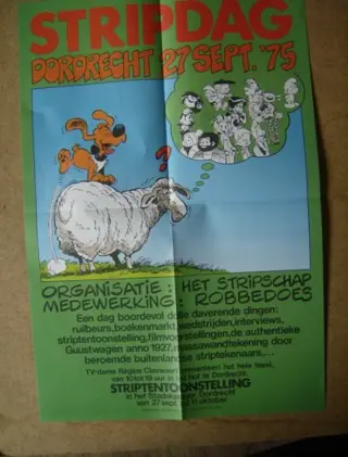Stripdag poster 1975 adv 1876