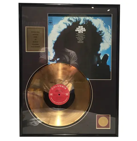 Bob Dylan - Greatest Hits 24 karaats Gouden Plaat (LP)