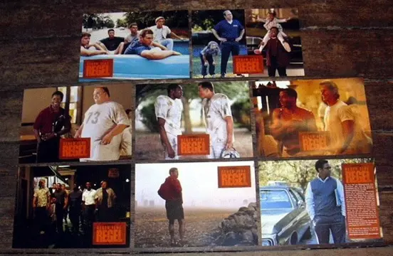 REMEMBER THE TITANS lobbycard set.