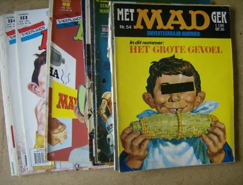Mad magazine adv 1987