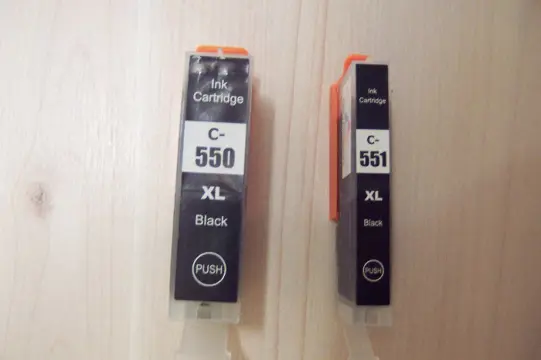 CANON C550XL/C551XL inktcartridges/inktpatronen/inktpatroon.