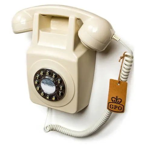 GPO Wandtelefoon '70 Ontwerp Wit
