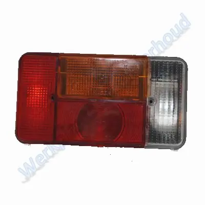 Radex 5001/13 achterlicht rechts met kenteken en achteruitri