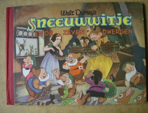 Sneeuwwitje plaatjes boek adv 2297