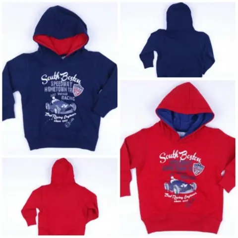 Hoodie Sweatshirt nieuw Blue Seven Kids maat 92 tm 128 in 3
