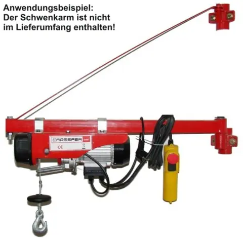 Takel, elektrische takel, lier, hijstakel PA250