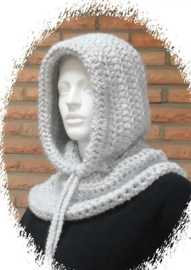 Gehaakte Hoodie scoodie