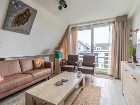 Modern ingericht appartement nabij het centrum van De Koog