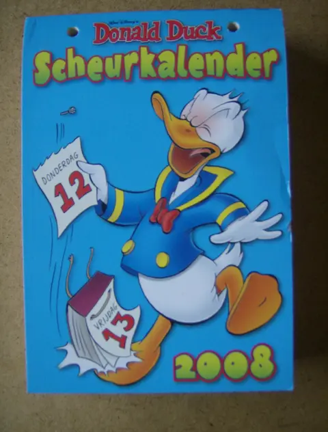 Donald duck scheurkalender 2008 adv 3737
