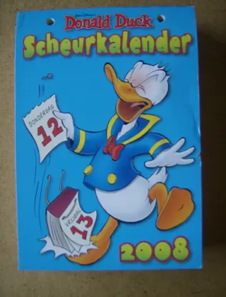 Donald duck scheurkalender 2008 adv 3737