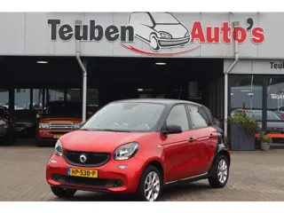 smart forfour 1.0 Turbo Pure Airco, Cruise control, Automaat, Lichtmetalen wielen, Elektrische ramen