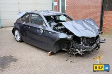 BMW E82 120D coupe autodemontage onderdelen bmw bily enter