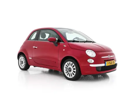 Fiat 500 0.9 TwinAir Lounge *PANO | AIRCO | PDC | COMFORT-SEATS | RADIO-CD/MP3 | CHROME-PACK | 15''A