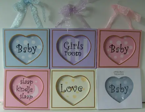 WANDDECORATIE ASSORTIMENT 10 STUKS Appletree NIEUW