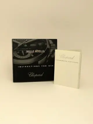 Chopard Booklet Set + Chronometer Certificate